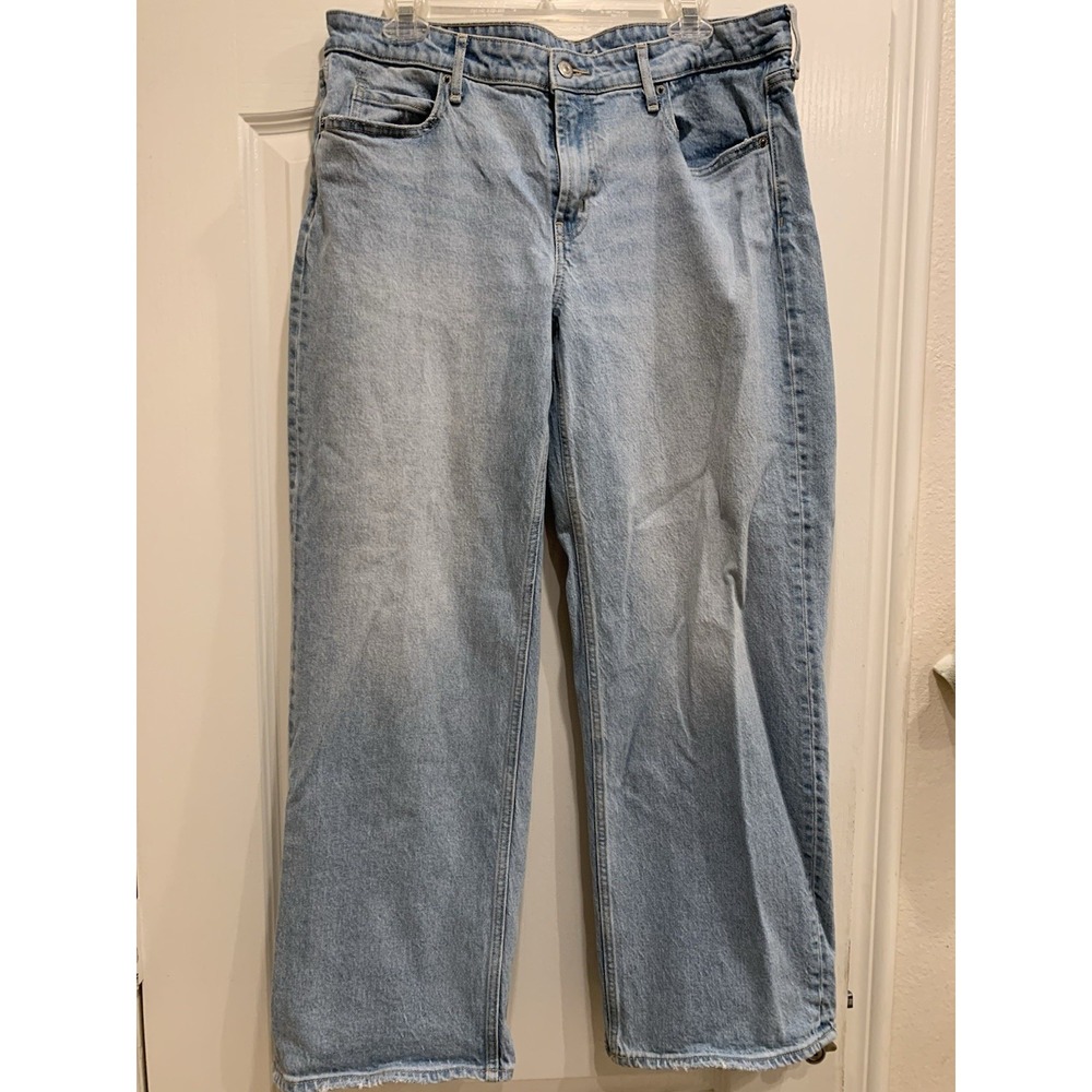 Old Navy Women's High‎ Rise Wide Leg Jeans